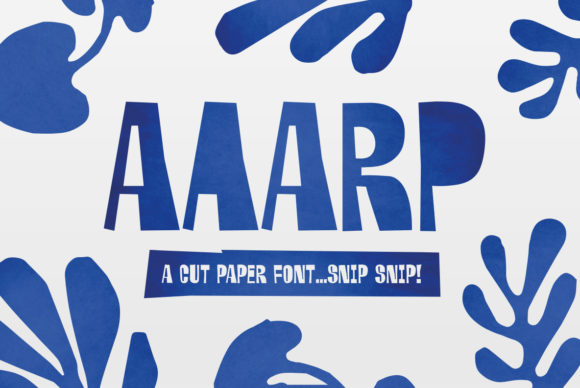 Aaarp Font: A Joyful Display Typeface for Editorial Creativity