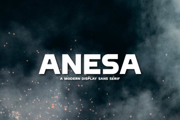 Anesa Display Font for Creative Makers