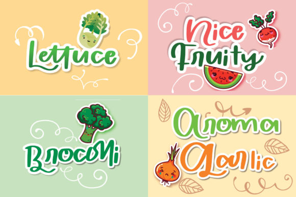 Aroma Garlic Font: A Playful Typeface for Editorial Creativity