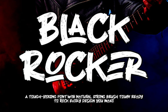 Black Rocker Font: A Bold Display Typeface for Strong Visual Campaigns