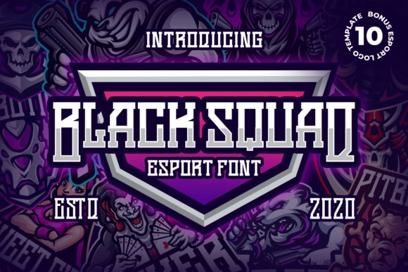 Black Squad Font: A Bold Display Typeface for Marketers