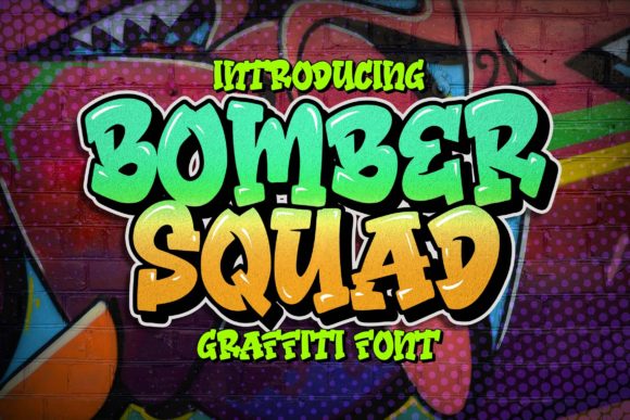 Bomber Squad Font for Bold Branding and Creative Design Projects