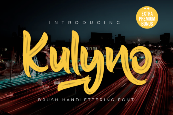 Kulyno Display Font for Eye-Catching Campaigns