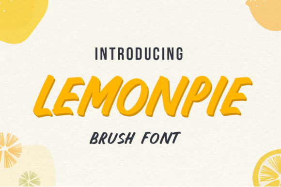 Lemonpie Display Font for Bold Branding and Creative Campaigns