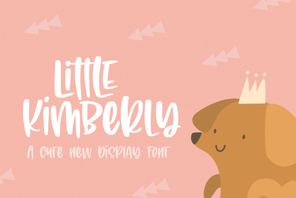 Little Kimberly — A Playful Display Font for Digital Designers
