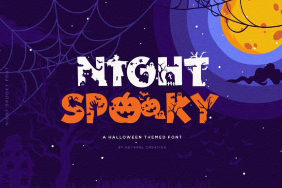 Night Spooky Font: A Halloween-Inspired Display Typeface for Branding