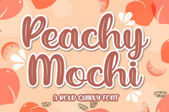 Peachy Mochi Font Adds Charm to Web Design Projects