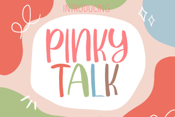 Pinky Talk Display Font for Vibrant Web Design