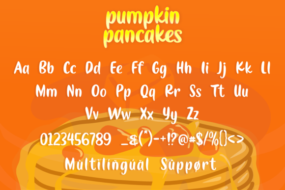 Pumpkin Pancakes Font Review for Brand Designers