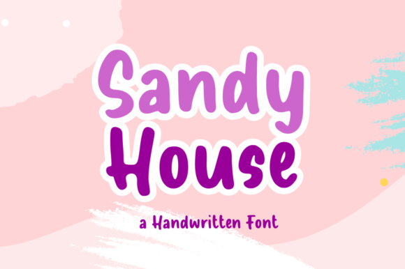 Sandy House Display Font for Bold Branding and Creative Campaigns