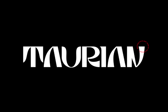 Taurian Display Font for Strong and Elegant Brand Campaigns