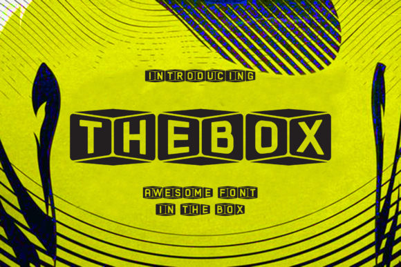 The Box Display Font for Bold Web Typography