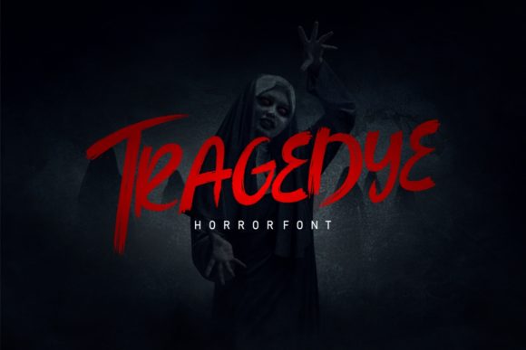 Tragedye Font for Halloween Websites and October Campaigns